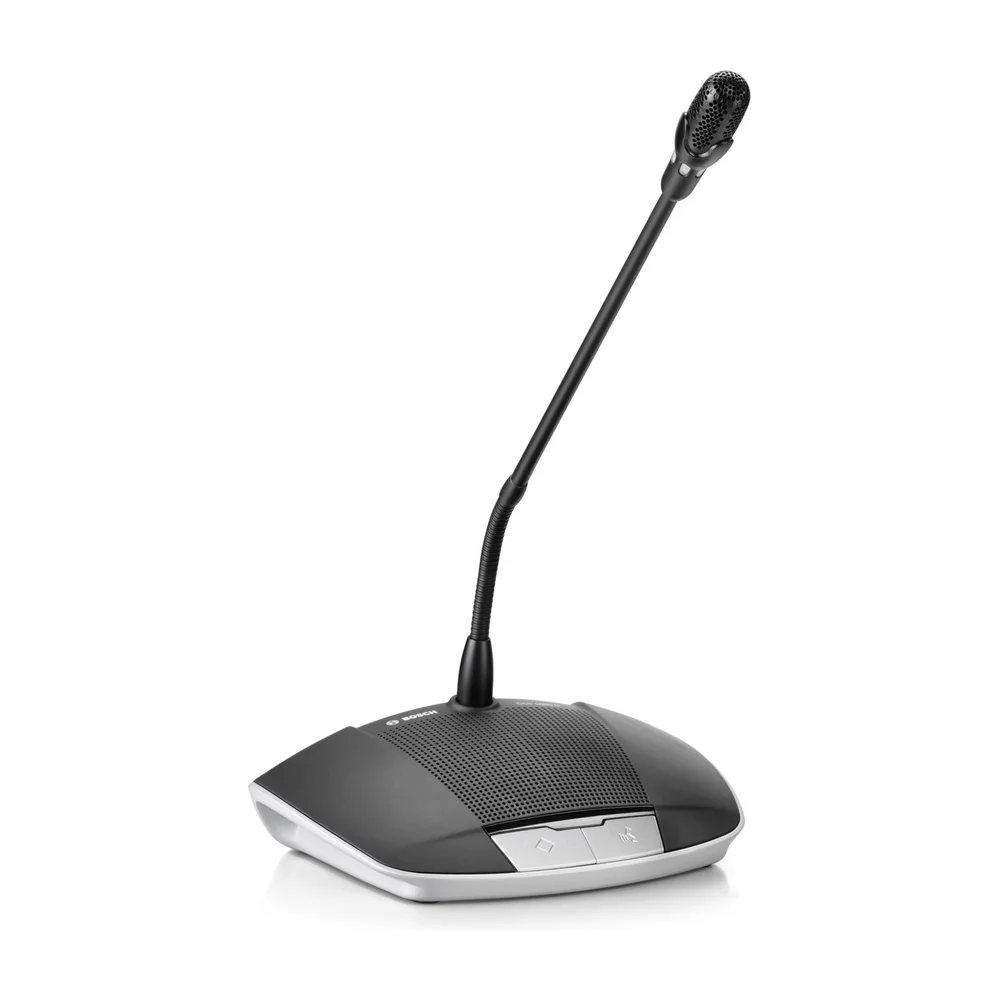 Unidad de debate Bosch CCS 1000 D con micrófono de cuello de cisne y altavoz