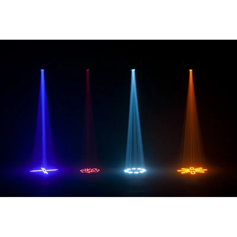 Haces de la cabeza móvil ADJ Focus Spot 4Z con gobo y prisma