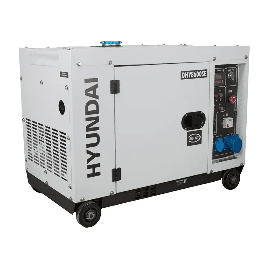 Alquiler de generador diésel insonorizado de 7,5 kVA en Madrid
