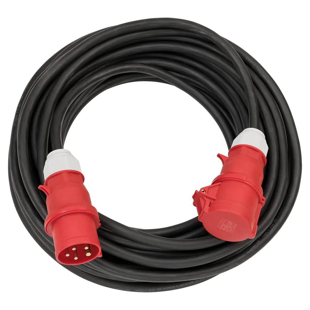 Alquiler de manguera de corriente CEE 32A en Madrid