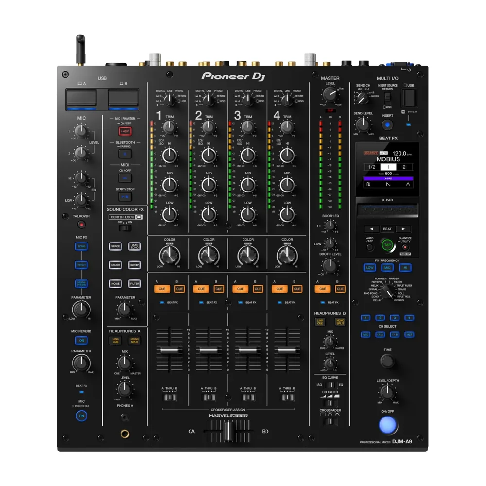 Alquiler de mezclador DJ Pioneer DJM-A9 en Madrid