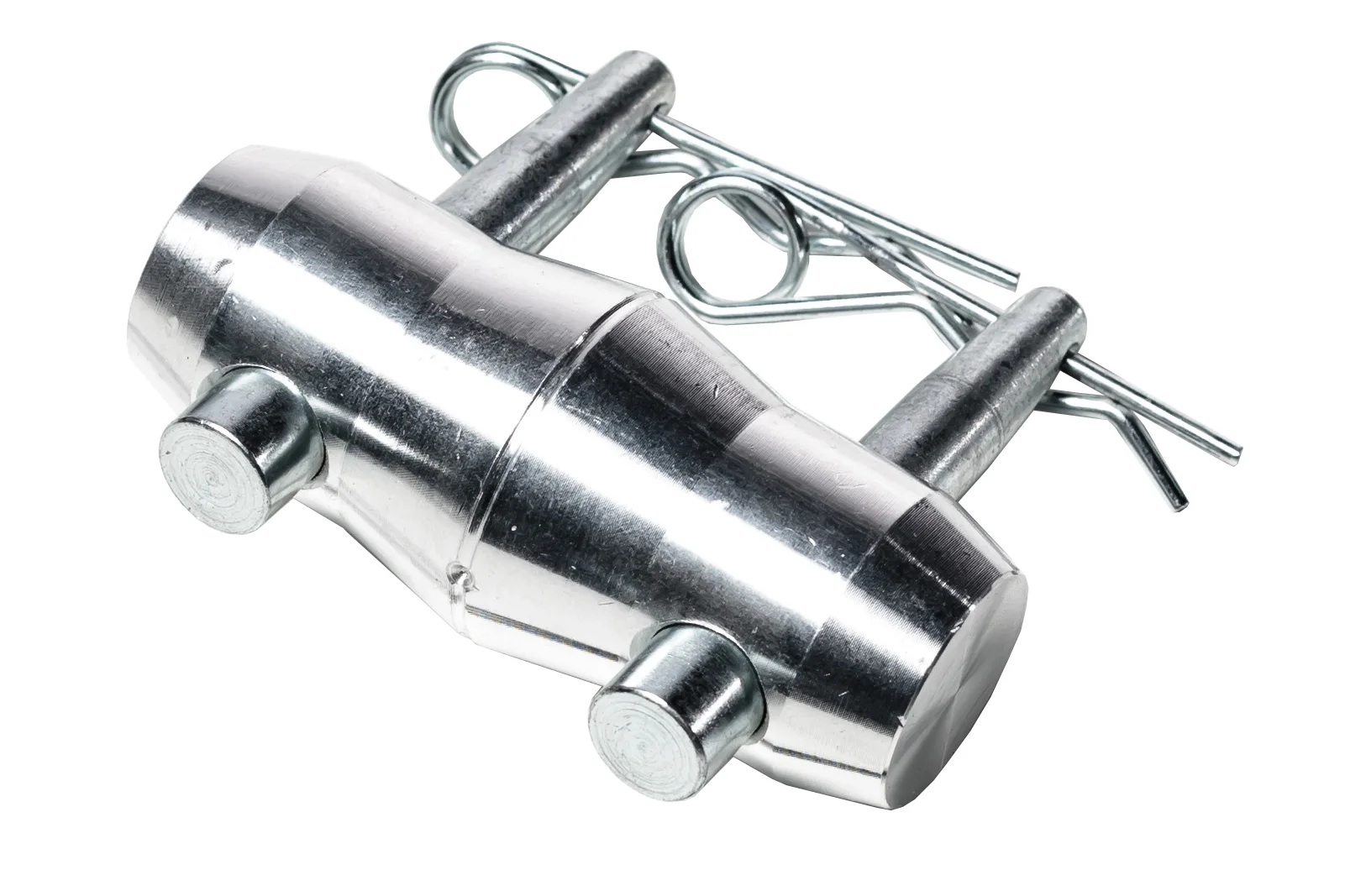 Conector cónico con pasadores para unir tramos de truss F34